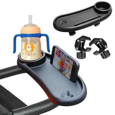 3 v 1 Dětský kočárek Jídelní stoleček Stojánek na telefon Talíř Příslušenství Potřeby pro batole Kojence Dívku Chlapce Držák na láhev na mléko Pohárek
