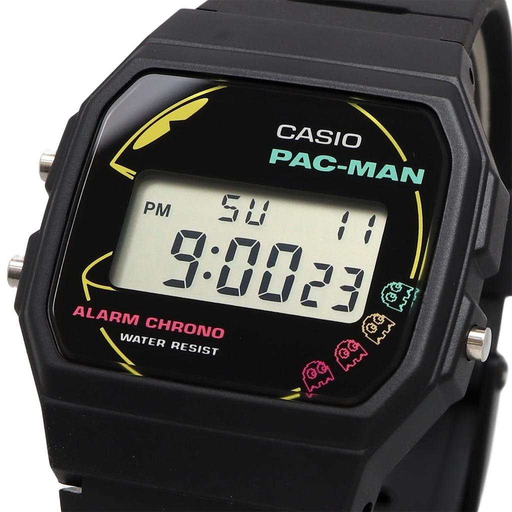 CASIO Digital Unisex Watch Collaboration Model Biomass Resin Band Black [Casio] PAC-MAN F-91WPC-1A [Item]