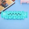 Pet Dog TPR Safety Molar Cleaning Tooth Rod Puzzle Training Playing Biting Toothbrush Toylake blue