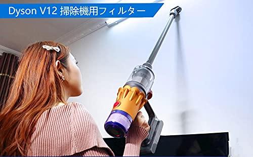 LICHIFIT Washable Replacement Filters for Dyson V12 (2-Pack)