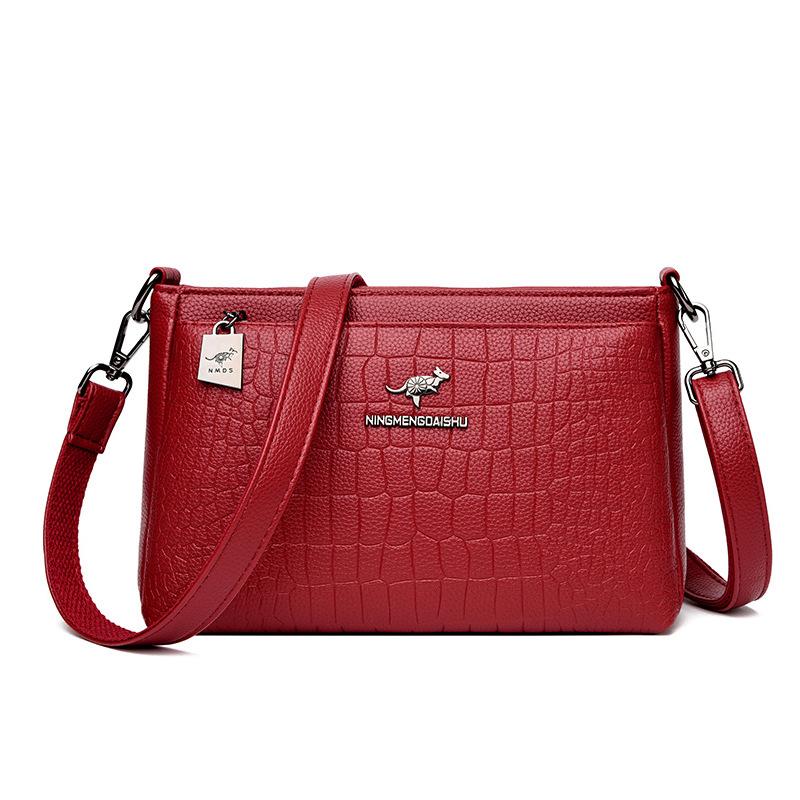 Fashionable Middle-aged Lady's Crossbody Single-shoulder Bag, Retro and Simple, Retro Style Bag