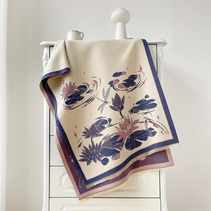 Women s Vintage Chinese Style Warm Scarf 190x65cm