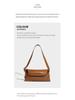 2024 Trendige Damen Vielseitige One-Shoulder Baguette Crossbody Knödel Tasche