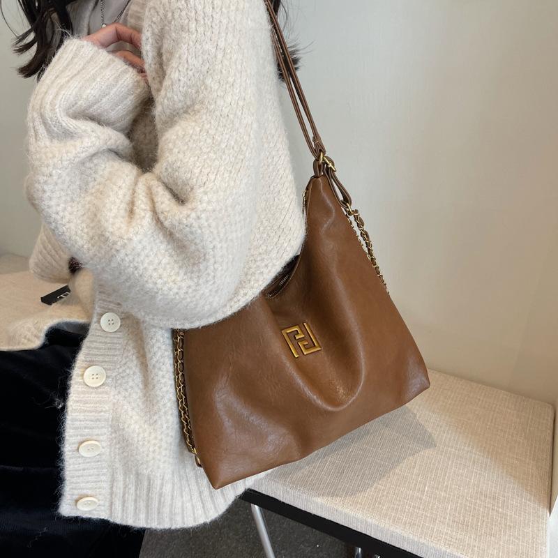 Premium Retro Bag Commuter Tote Bag Women's 2025 New Backpack Autumn and Winter Chain Multi-purpose Shoulder Bag