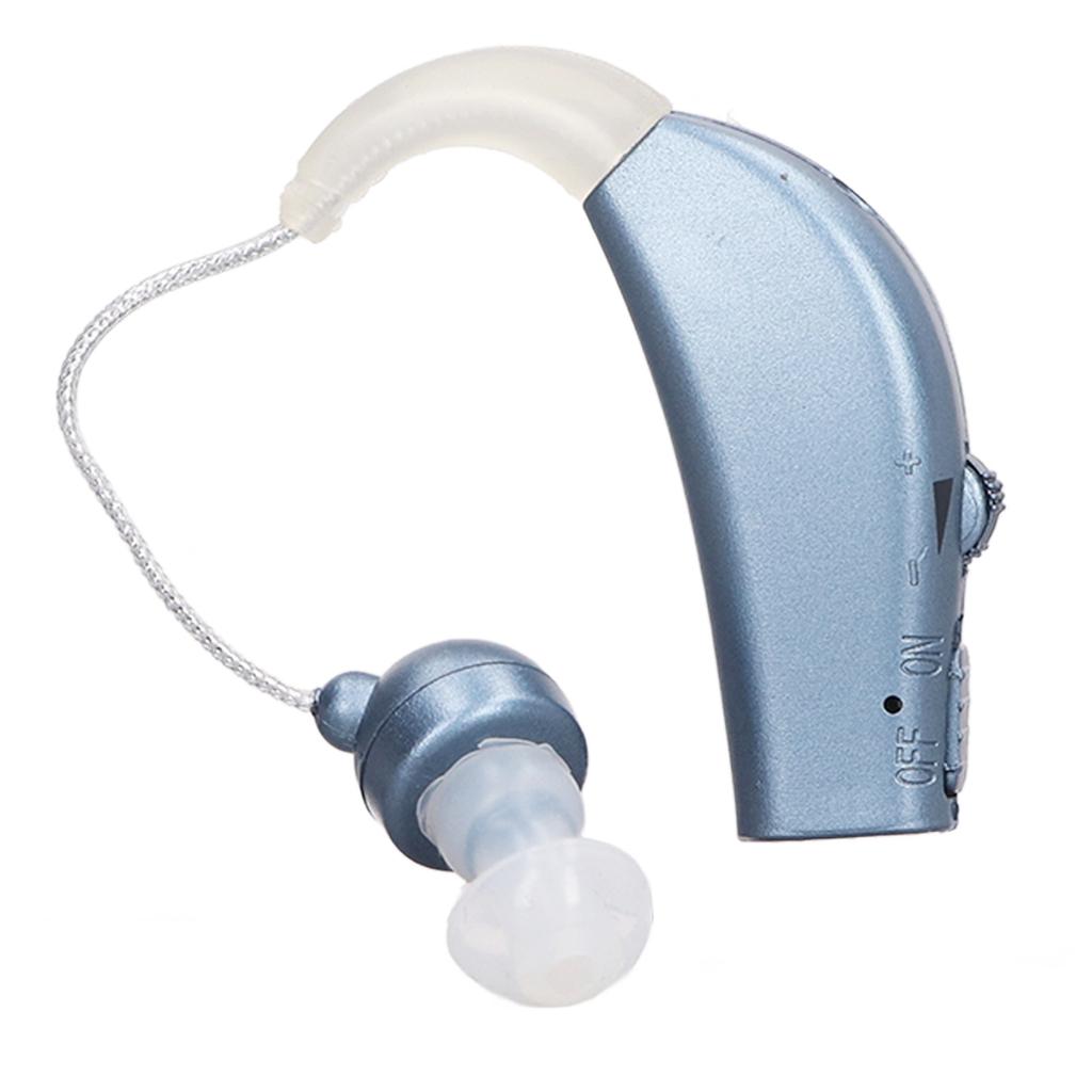 Sound Amplifier BX 07 Rechargeable Single Digital Ear Amplification Device for Hearing Assisstance Blue