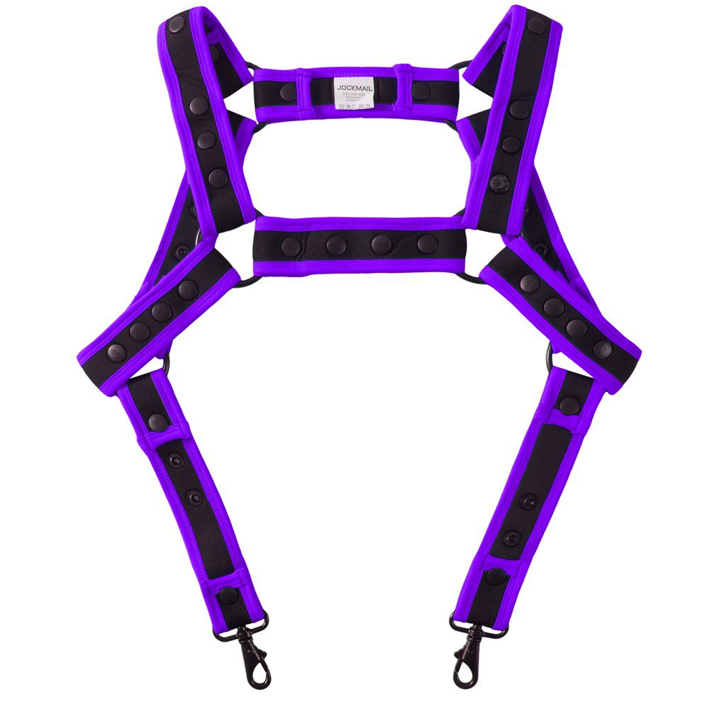 Men's Leather Body Harness Bondage Thong