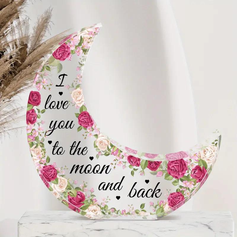 2D Flat Acrylic Heart-shaped Decoration for Indoor and Outdoor Decoration - No Need for Batteries/electricity, Free Day Decoration, Shop Decoratio