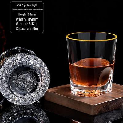 Shangqi Crystal Glass Whiskey Tumbler Set