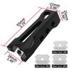 Woodworking Chamfer Plane Edge Banding Arc Trimming Manual Planer Wood Chamfering Fillet Scraper Board Deburring Tool