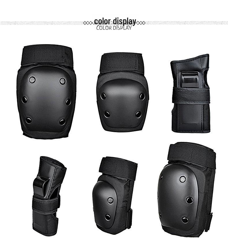 Turtle Ochraniacze na kolana, łokcie i dłonie: Uniwersalny Zestaw Ochronny do Narciarstwa, Łyżwiarstwa, Jazdy na Rolkach i Rowerkach Równoważnych
