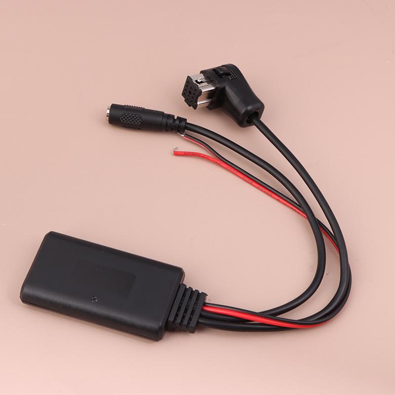 1 szt. Odbiornik Audio Bluetooth do Samochodu + Mikrofon do Radia Ip-Bus 12Pin Adapter Odbiornika Aux Bluetooth 5.0 Adapter Kabla Audio Aux-In