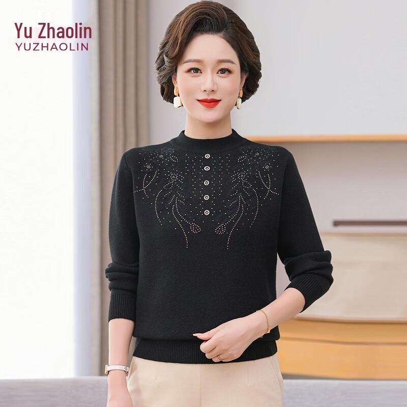 YUZHAOLIN Women's Autumn/Winter Mock Neck Warm Sweater