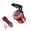 Car Charger Dual USB Quick Charge Waterproof 36W QC3.0 12-24V