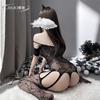 Sex Underwear Large Size Free New Women's Sexy Transparent Temptation One-piece Net Suit