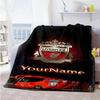 Liverpool Coperta Personalizzabile con Nome Regalo Coperta Personalizzabile Ultra-Morbida per Riposo Sedia del Soggiorno Picnic per Tutte le Occasioni
