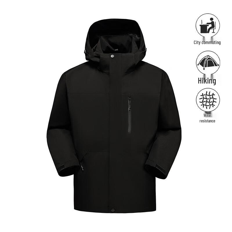 MEDE Men s Workwear Hooded Windproof Jacket 2XL