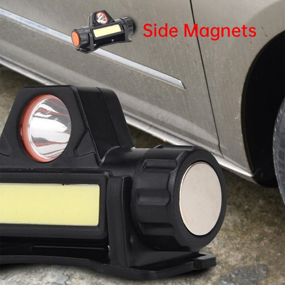 

Adjustable Base Dimming Headlight for Welding Helmet Long lasting Battery