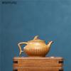 290ml Teapot Yixing Purple Clay Pot Hand Carved Teapots for High-temperature Firewood Burning In Raw Ore Chinese Style Tea Pot