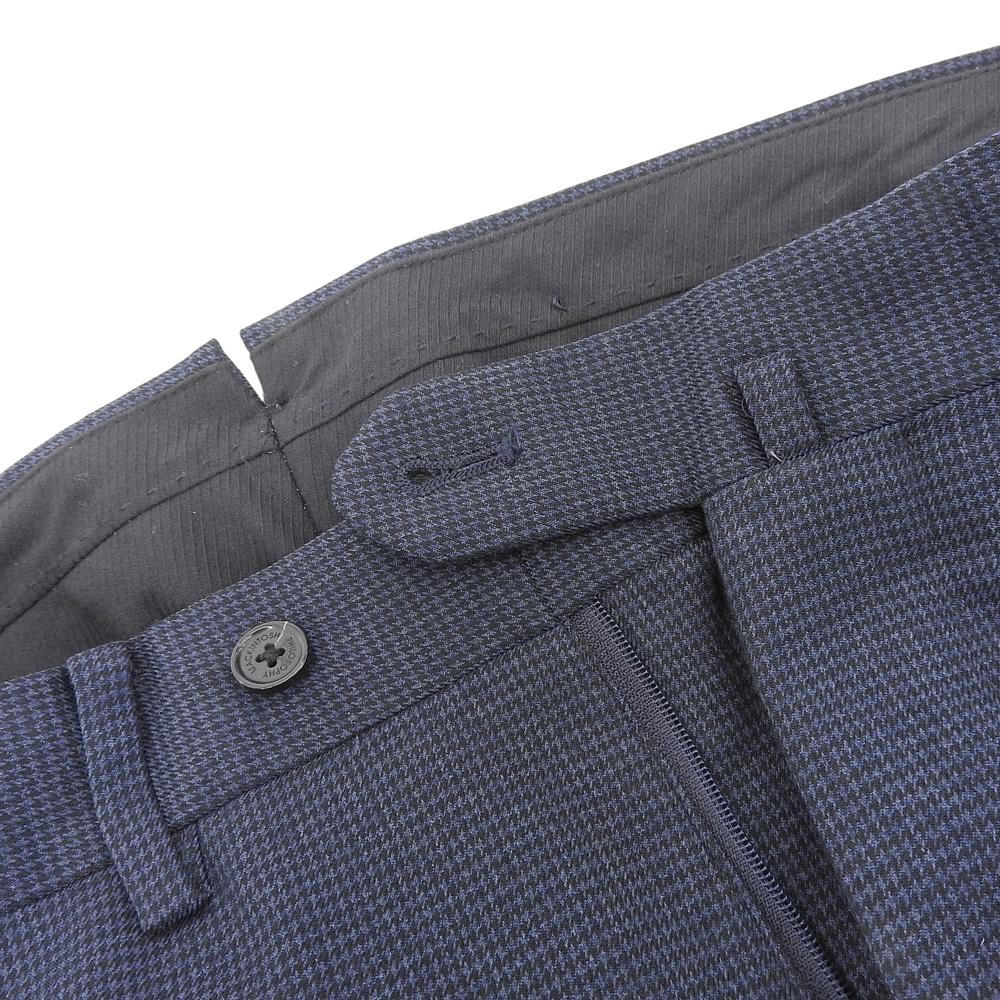 MACKINTOSH PHILOSOPHY Мужской костюмный комплект Houndstooth Trotter, темно-синий, размер 38R, размер 40, комплект костюма 38R/40, темно-синий, б/у