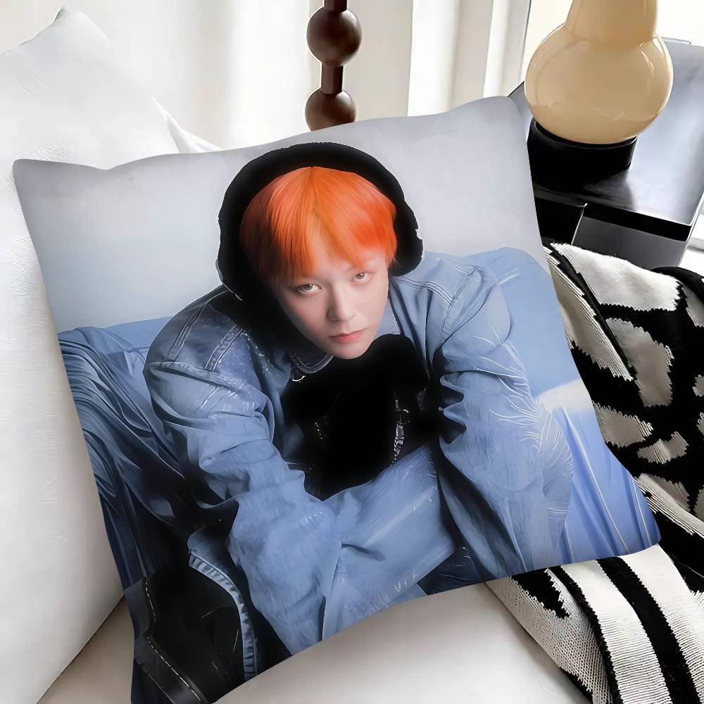 Korean Singer GDragon Pillow Case Fashion Square Pillowcase Bedroom Sofa Room Ins Decoration Leisure