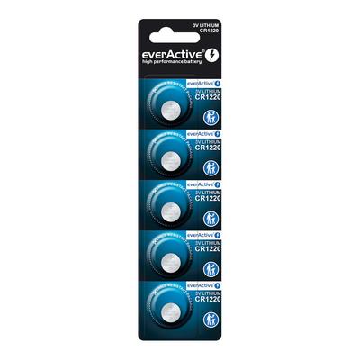 Lithium-Batterie mini everActive CR1220 - Blister 5 Stück