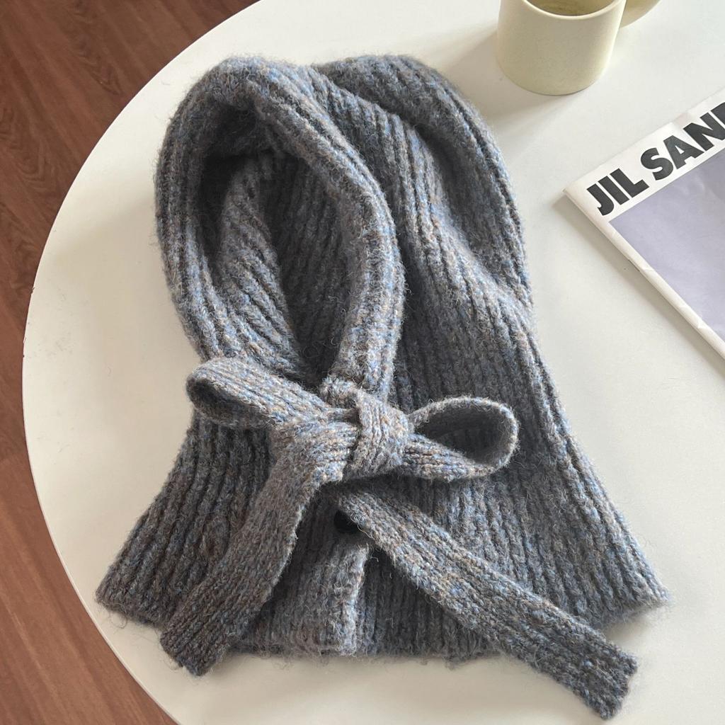 Winter Thickened Warm Ear Protection Big Head Circumference Knitted Wool Hat Women