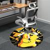1pc Pikachu Electric Office Round Area Rug, Bedroom Living Room Home Decor, Room Deco,  Offic a1016123