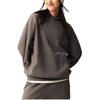 Men's Sweatshirt Li-Ning Li Ning Vital Sweatshirt Unisex Chocolate Brown