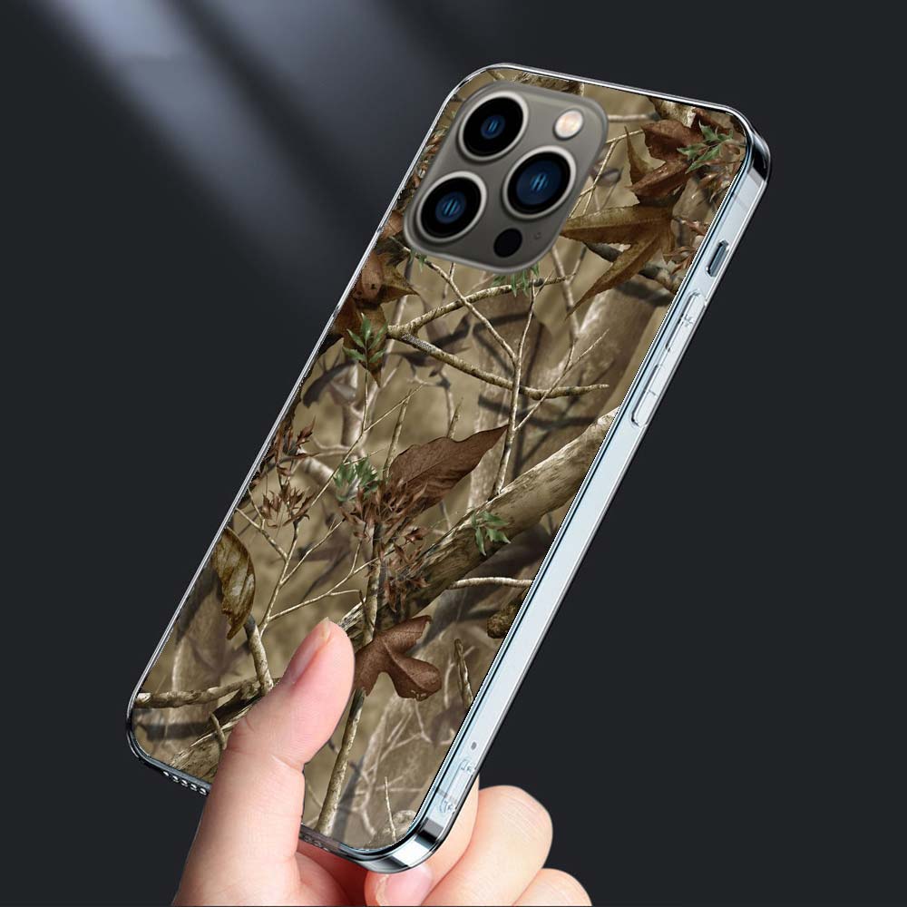 Casing Camo Hunting for Phone Case For Iphone 16E 15 Pro 14 Plus 17E 16 17 Pro Max Air 11 12 13 Mini Shockproof Capa Cute Cov