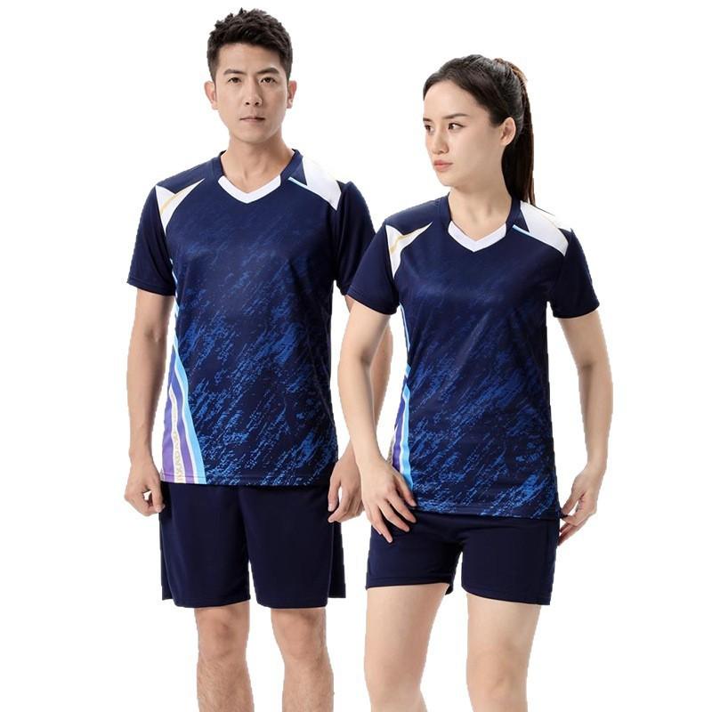 Unisex Volleyball Uniform Set Short Sleeve Training Jersey Competition Sportswear Adult Outdoor Team Sports