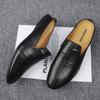 Men's Leather Slippers Sandals Loafers