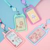 Transparent Student ID and Meal Card Holder with Lanyard