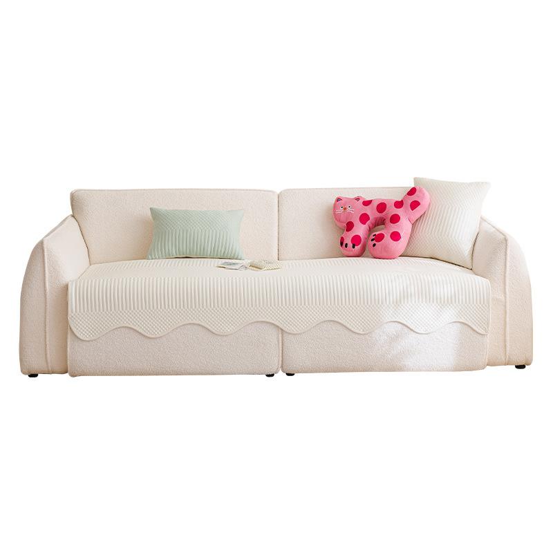 Ice Silk Sofa Cushion, Summer Mat, Seat Cushion, Advanced Leather Sofa Cover New Fixed Non-Slip Cover Towel