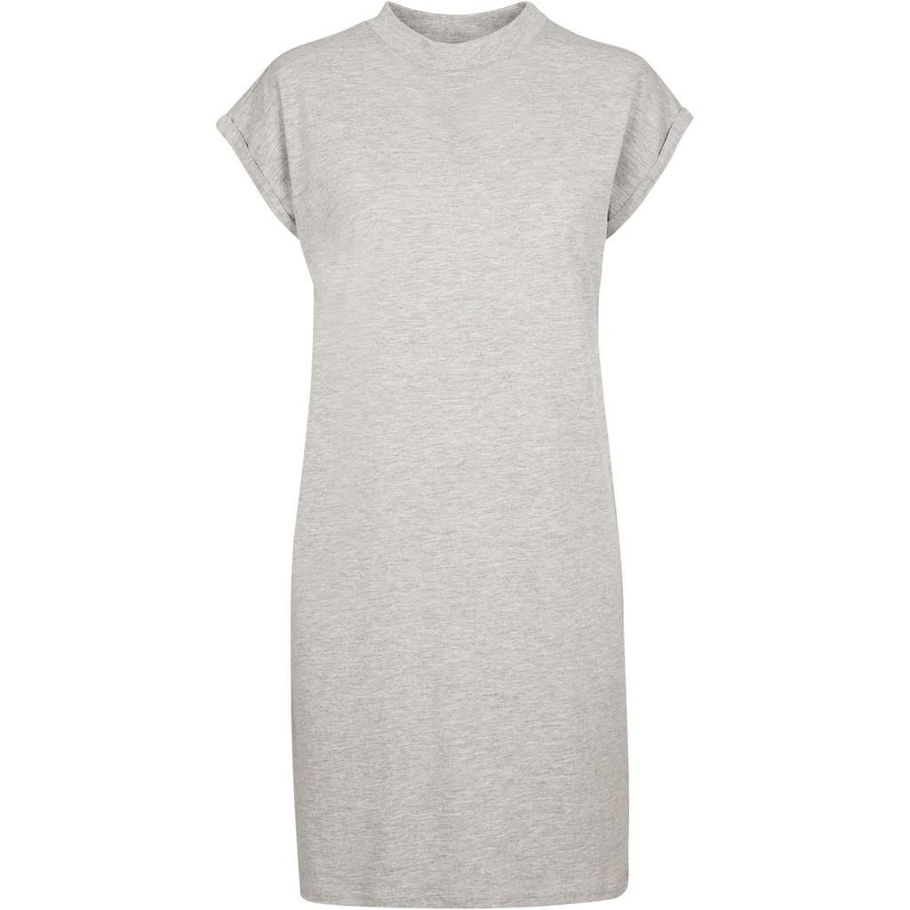 Build Your Brand Womens/Ladies Extended Shoulder Casual Dress