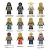 Set Of 24 Pcs Ninjago Mini Figures Kai Jay Sensei Wu Master Building Blocks Toys