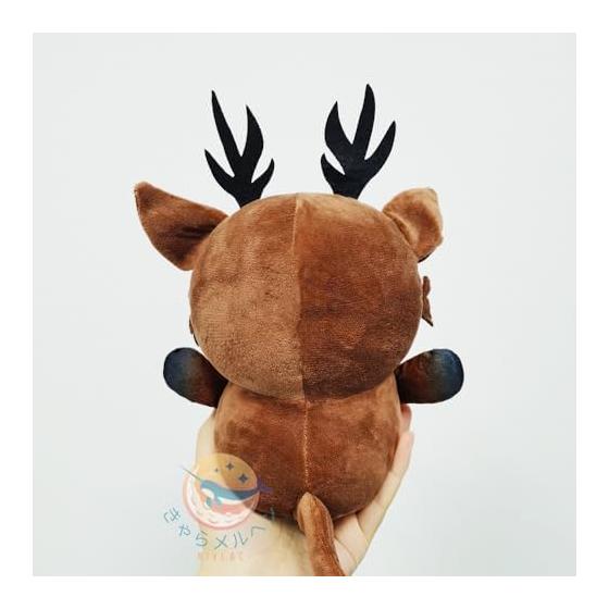99 Nights In the Forest Plush Deer Keychain Fluffy Survive for 99 Days Goods Horror Game Doll Sewn Wrap Cute Soft Portable Children Birthday Present