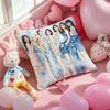 Kpop OOOOH MY GIRLSS Cushion Cover Pattern Printed Pillowcase for Living Room Sofa Cushion Cover  Bedroom Decor