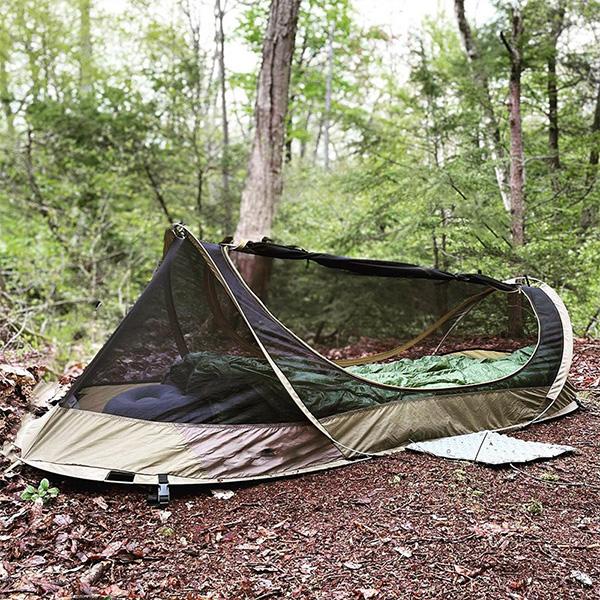 Outdoor Tactische Tent voor Eén Persoon Muggenwerend Waterdicht Wildernistent
