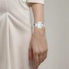 TISSOT Nourishing Ting Collection Quartz Movement Women's Watch 30mm Silver Dial Stainless Steel Case T020.309.11.111.00
