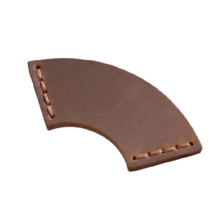 Fan Shaped Bookmarks Simple Book Markers PU Leather Page Markers Creative Bookmarks for Book Lovers