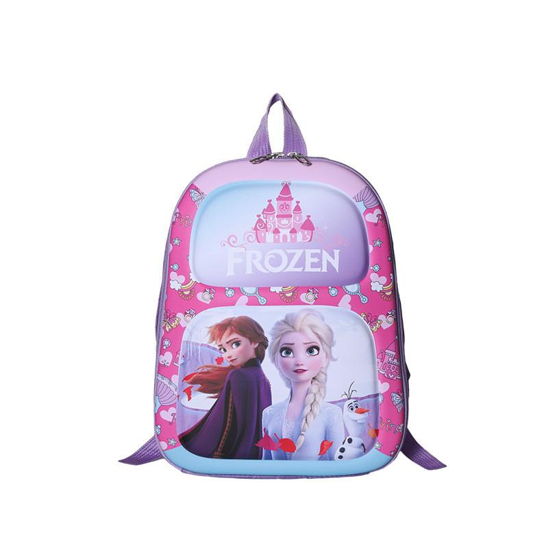 Animal Frozen Elsa Cartoon Designs Student Large Capacity Backpack