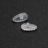 Screw-in Air Chamber Silicone Nose Pads Comfortable Anti-slip Oval for Daily Wear Glasses Sunglasses 10/50 Pairs