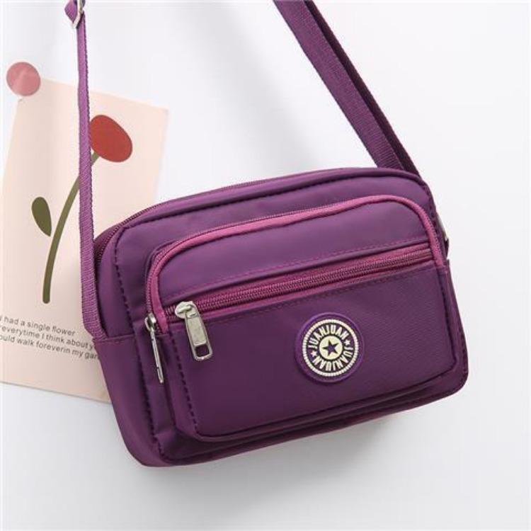 Korean Version Women's Shoulder Bag Sports and Leisure Bag Nylon Canvas Bag Multifunctional Crossbody Bag