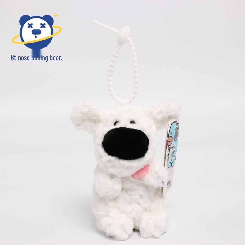

Snotty Bear Pull String Puppy Plush with Vibrating Tongue Retracting Dog Doll Backpack Pendant Officially Licensed