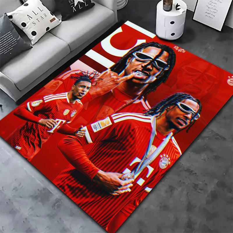 Bayern Munich Champion Carpet Rug For Living Room Bedroom Home Sofa Decoration Kids Play Nonslip Floor Mat