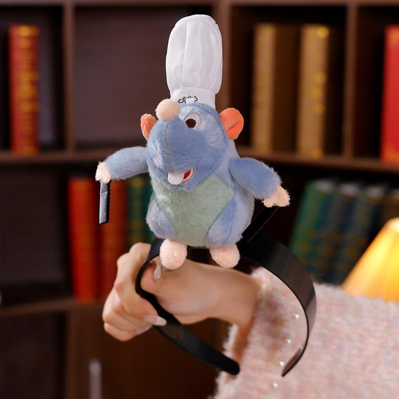Ratatouille Haarband Neues Cartoon Plüschtier Kopfband Französische Breite Krempe Haarnadel Po Kopfschmuck Kreativität Mädchen Geschenk