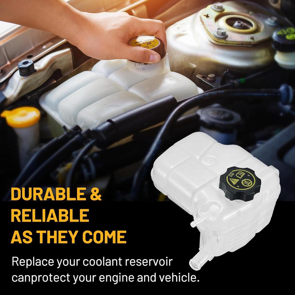 Coolant Reservoir Tank 603-383 Compatible With 2010-2016 Chevy Cruze 2012-2014 Chevy Orlando 2016- Cascada 2012-2017 Verano Replace 13256823 13465094