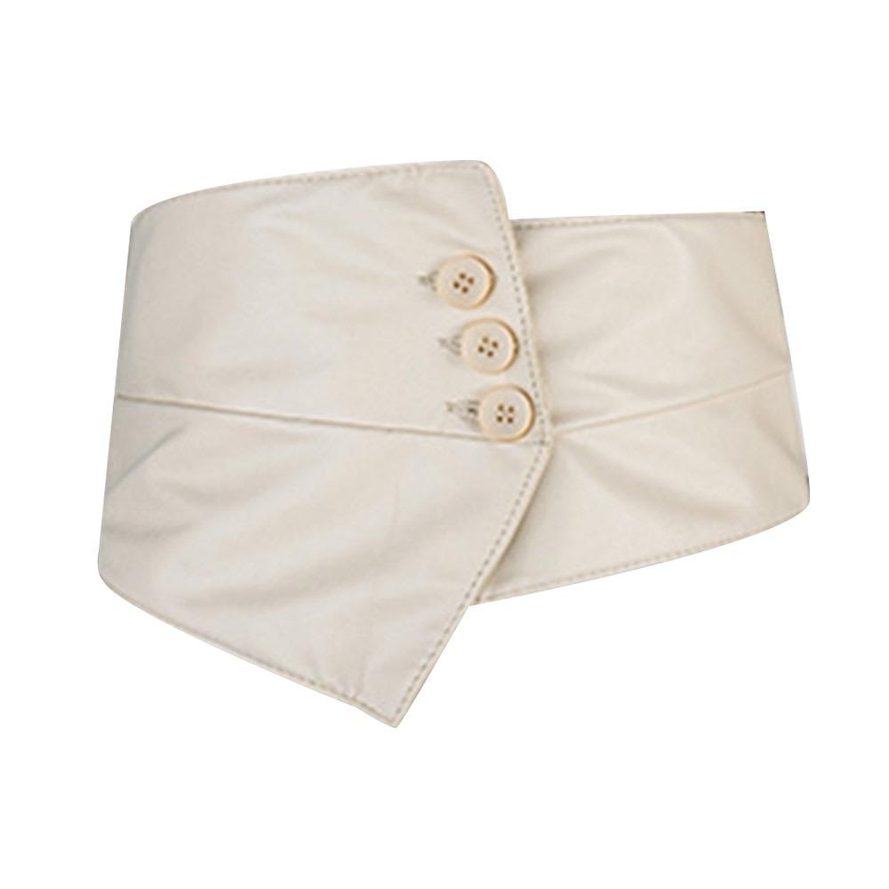 Fashion Wide Girdle Goth Retro Cummerbund Casual Waistband Strap  For Women Lady Girl Bridal