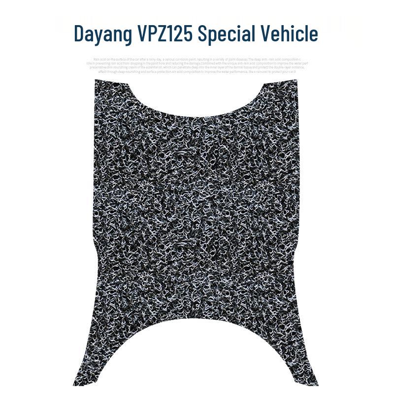 Wasserdichte Fußmatte für Dayang VPZ125 Lastenmotorrad DY125T-28H/28M