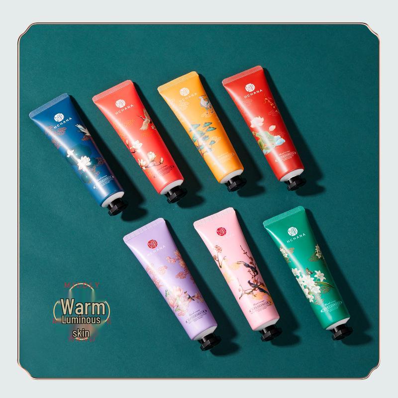 Hanchan Green Plant Hand Cream - Moisturizing, Nourishing, Softening Winter Skincare.